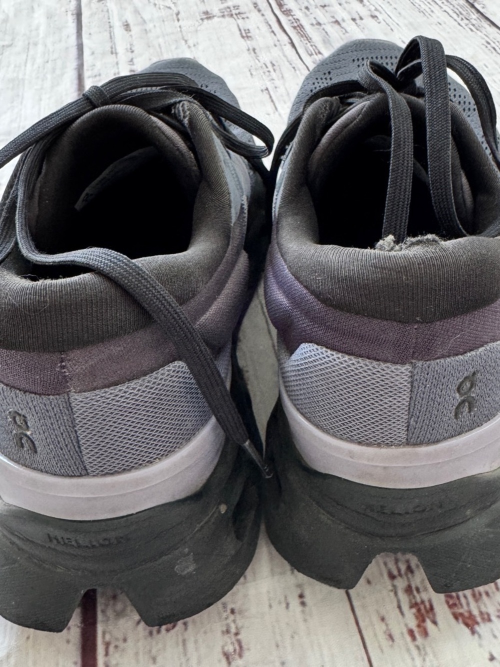 On Cloudstratus Sneakers Gray Black Women’s 7 Running Shoes - Picture 7 of 10